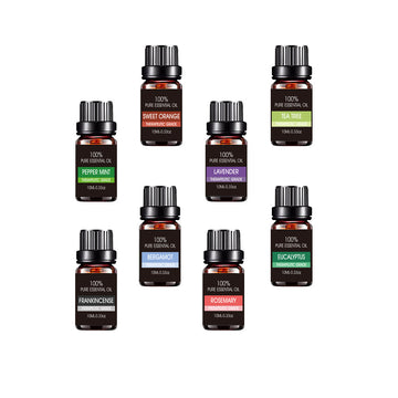 Organic Essential Oils - Natural Therapeutic Grade Aromatherapy Oil for Your Diffuser