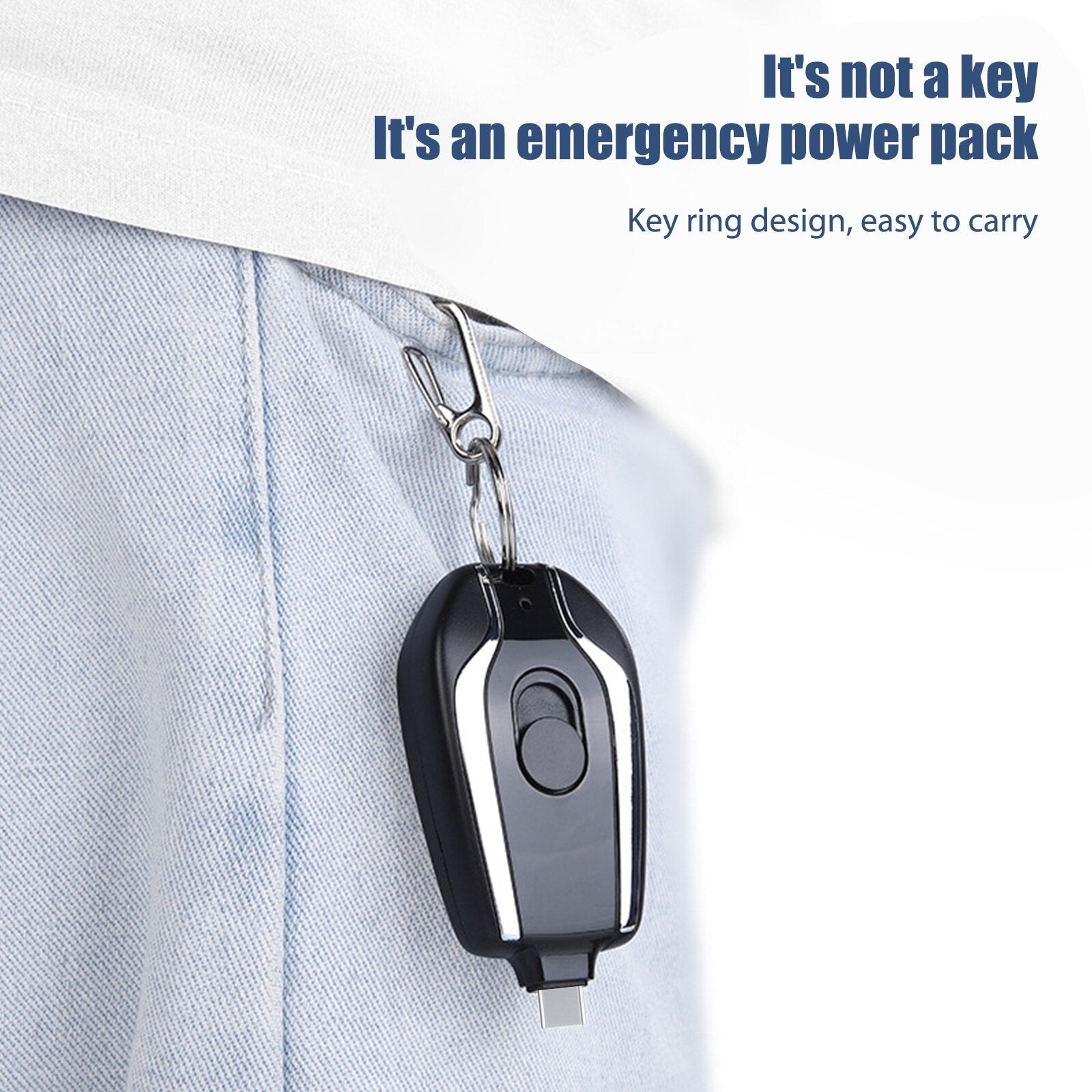 Keychain Phone Charger