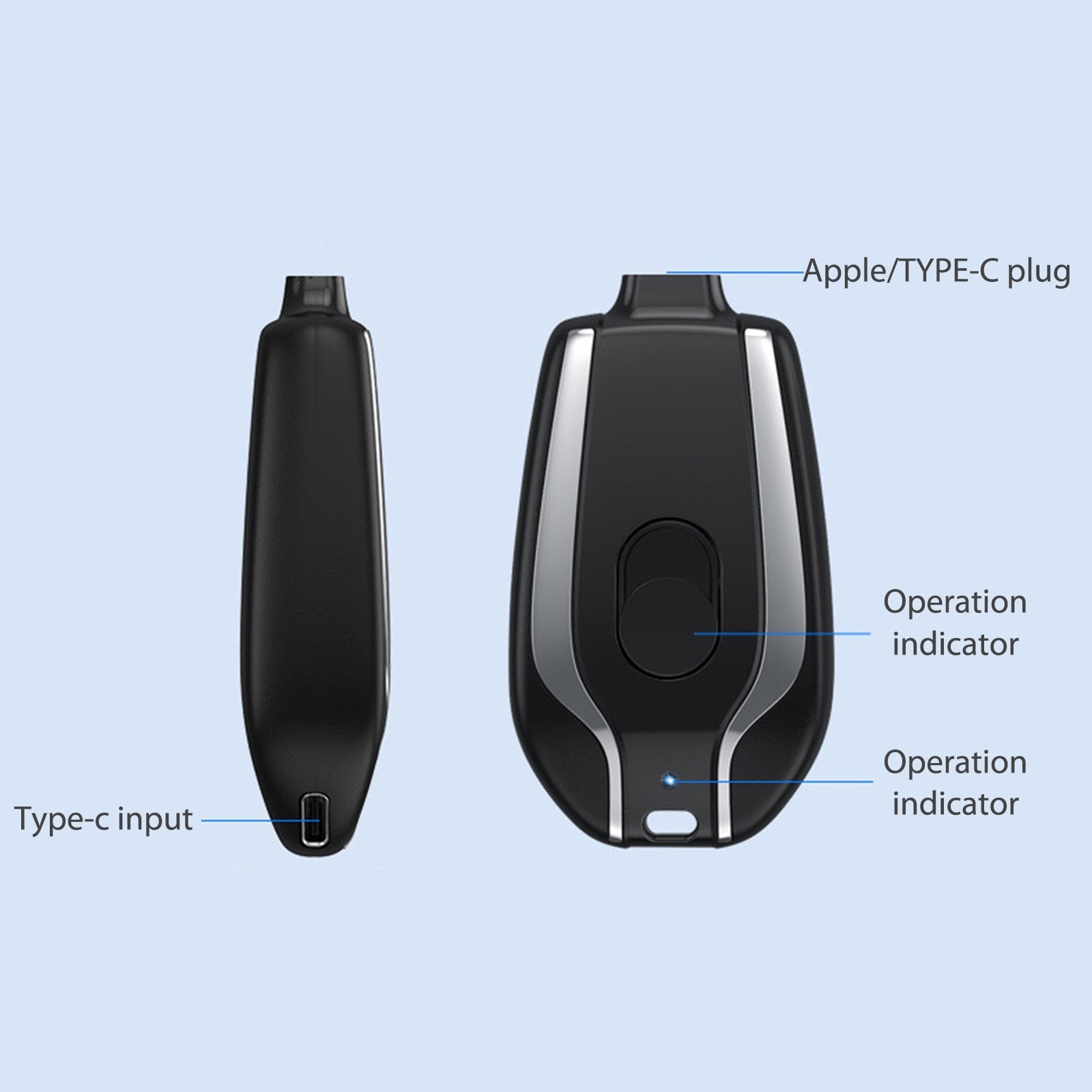 Keychain Phone Charger