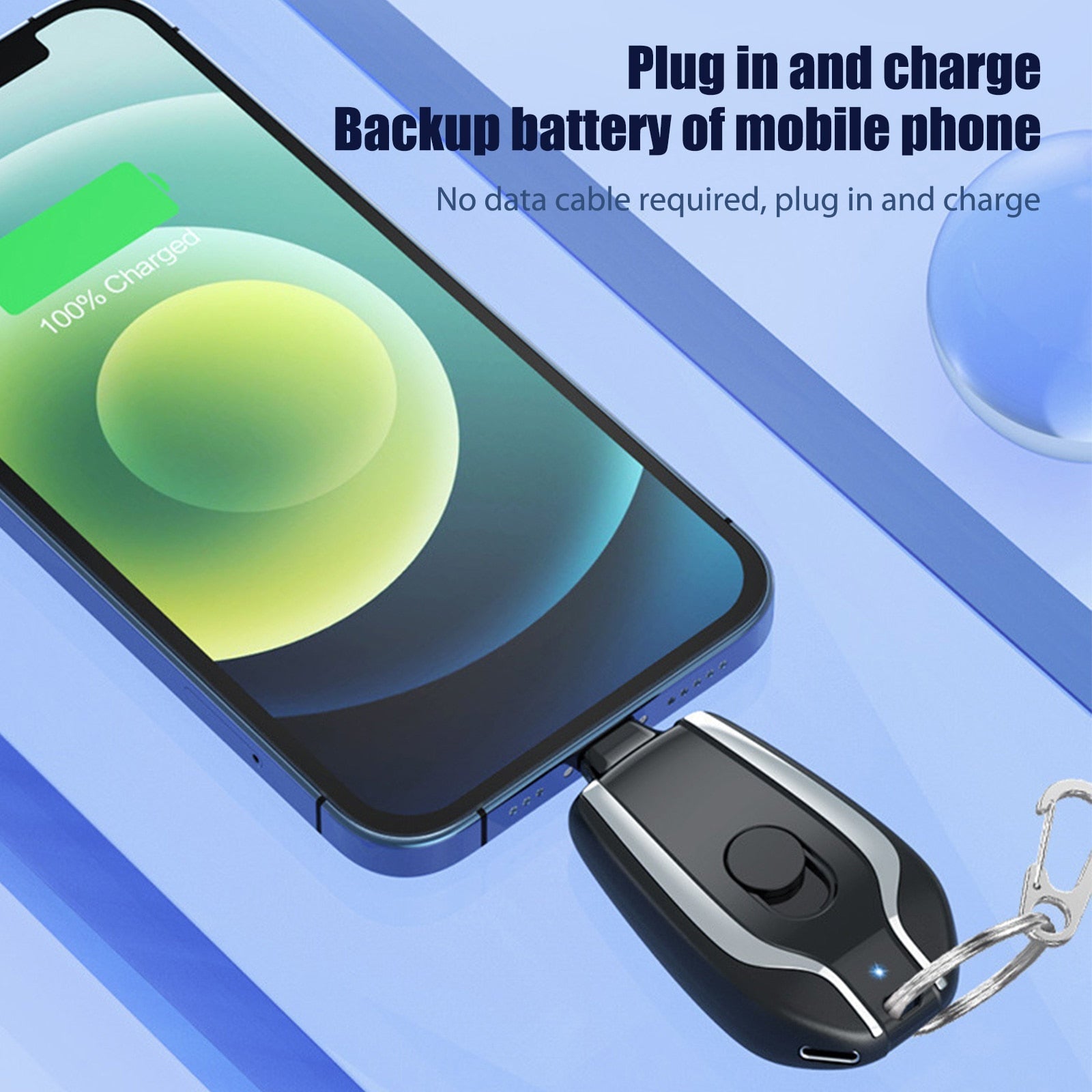 Keychain Phone Charger
