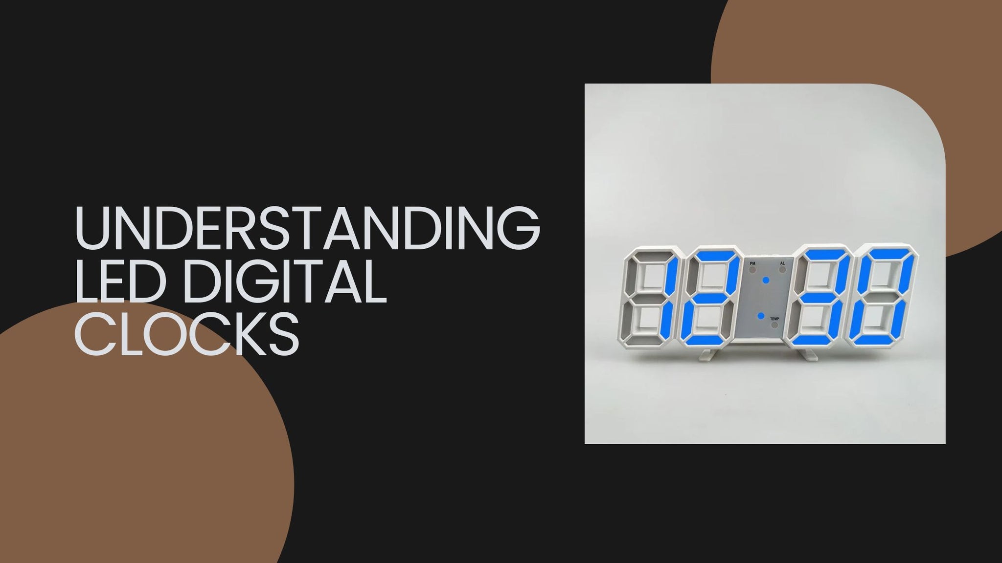 3cm Led Clock Understanding LED Digital Clocks
